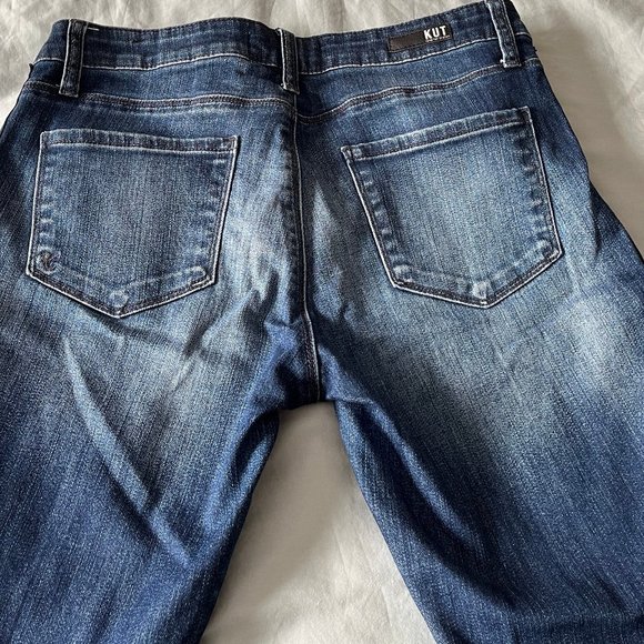 Kut Women's Cropped Jeans with stretch size 6 - Picture 3 of 6
